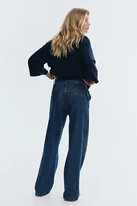 Wide High Jeans