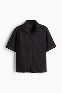 Regular-Fit Denim Resort Shirt