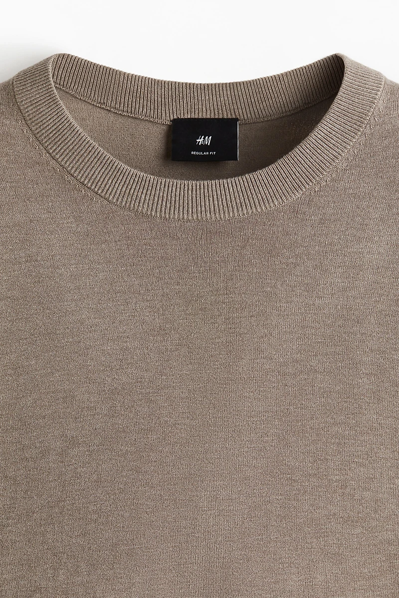 Regular-Fit Fine-Knit Sweater