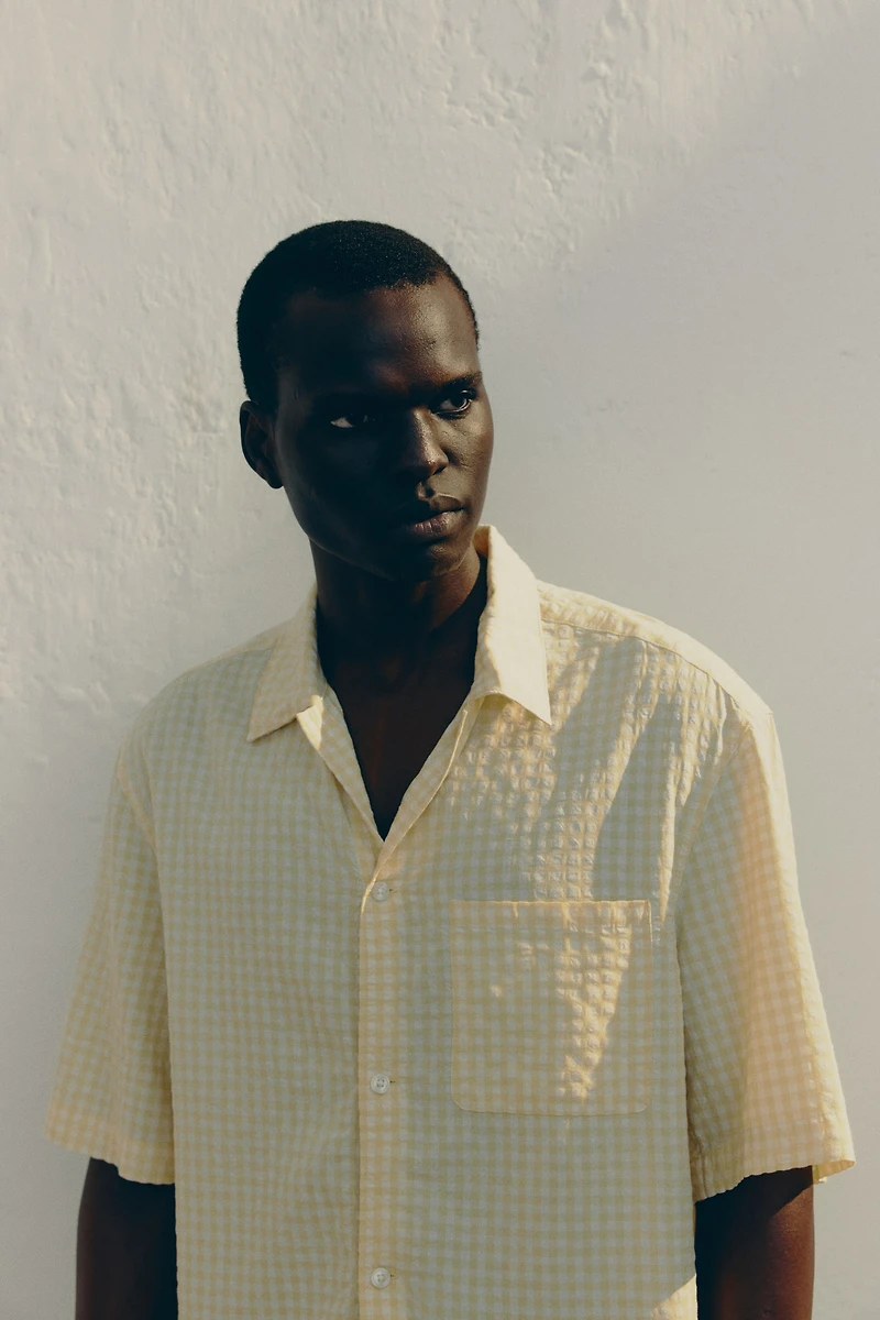 Regular-Fit Short-Sleeved Shirt