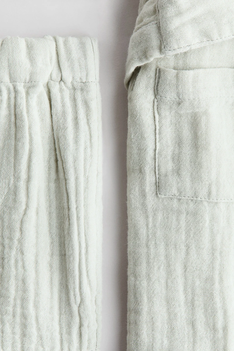 2-piece cotton muslin set