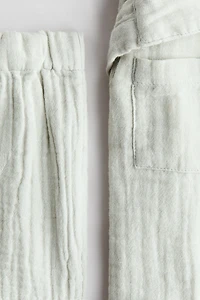 2-piece cotton muslin set