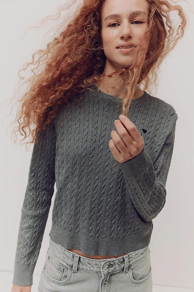 Cable-Knit Sweater