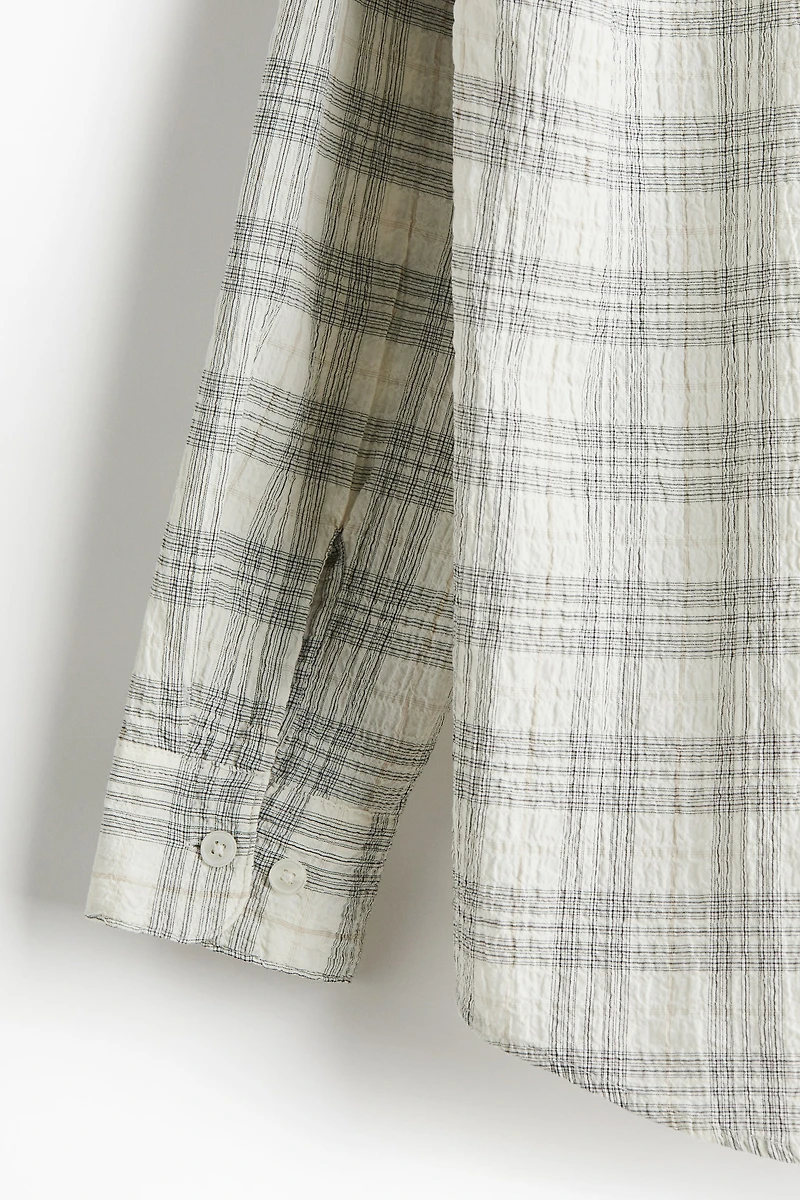 Loose-Fit Textured Shirt