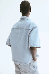 Oversized Denim Shirt