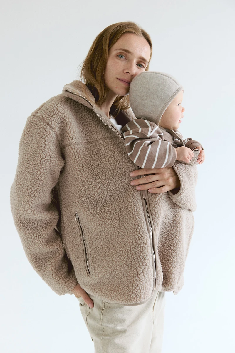 MAMA Before & After Babywearing Fleece Jacket