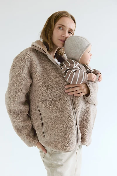 MAMA Before & After Babywearing Fleece Jacket