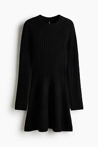 Rib-Knit Dress