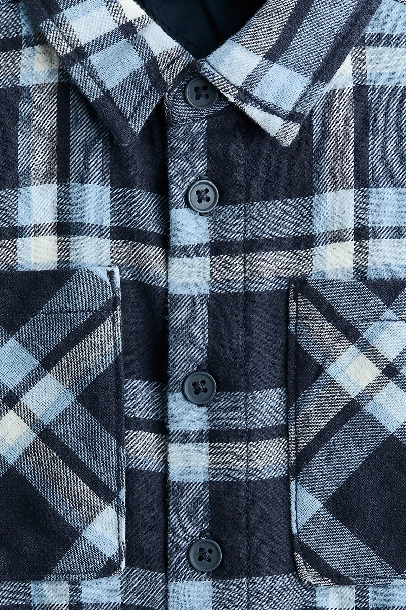 Lined Flannel Overshirt