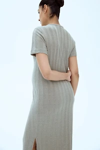 MAMA Ribbed Dress