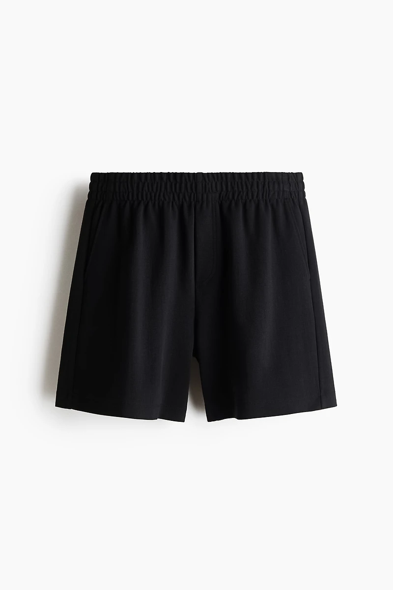 Relaxed-Fit Interlock Shorts
