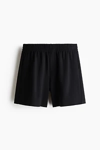 Relaxed-Fit Interlock Shorts