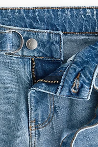 Jean jambes larges taille très haute