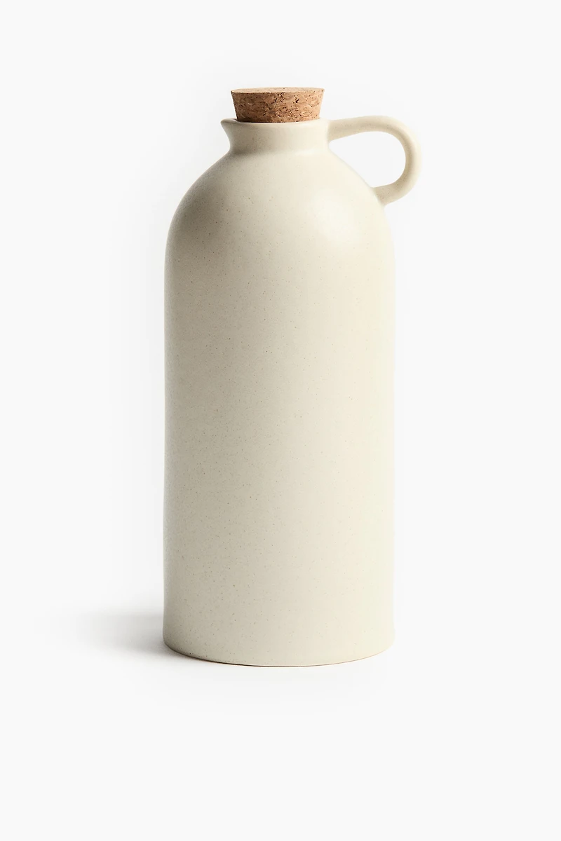 Reactive-Glaze Oil Bottle