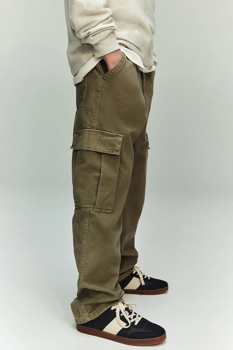 Canvas Cargo Pants