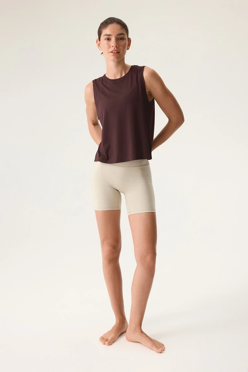 Boxy Sports Tank Top with DryMove™
