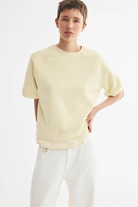 Short-Sleeved Sweatshirt