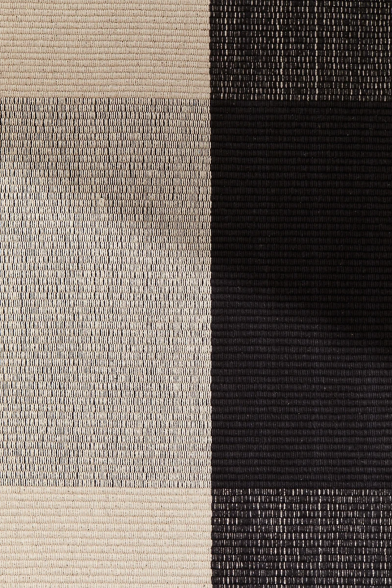 Plaid Flatweave Rug
