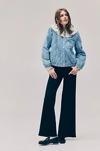 Quilted Denim Jacket