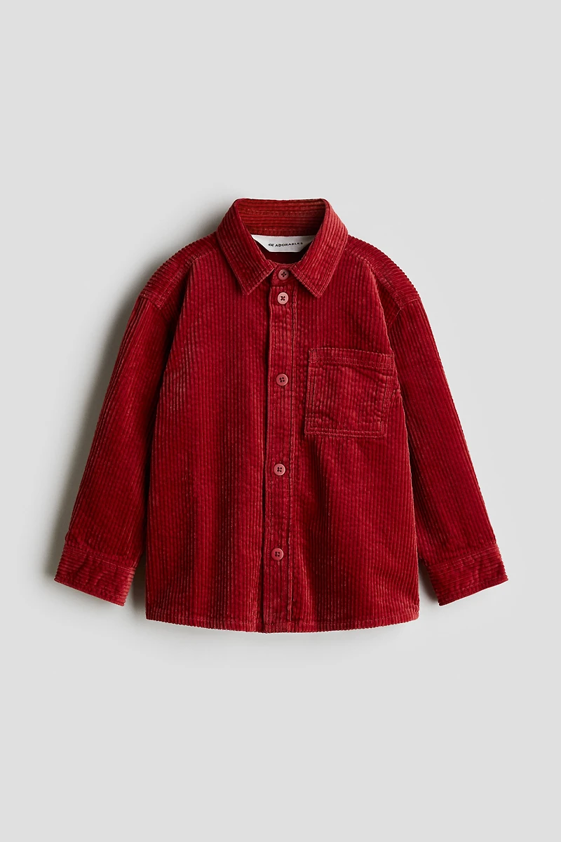 Corduroy Cotton Overshirt