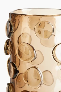 Large Handmade Glass Vase