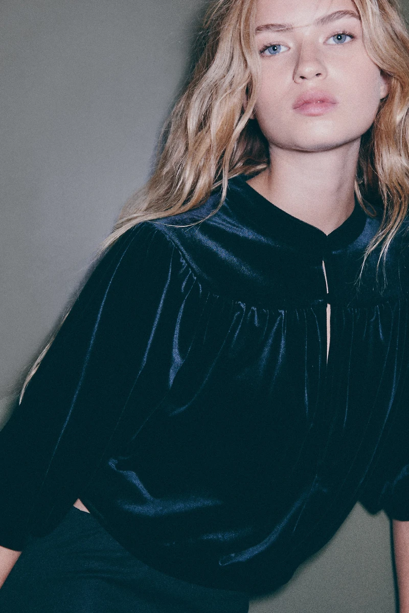 Velour Top