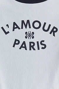 T-shirt côtelé
