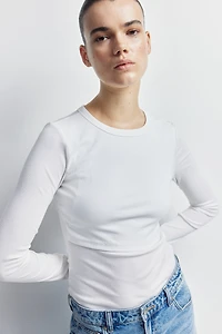MAMA Ribbed Nursing Top