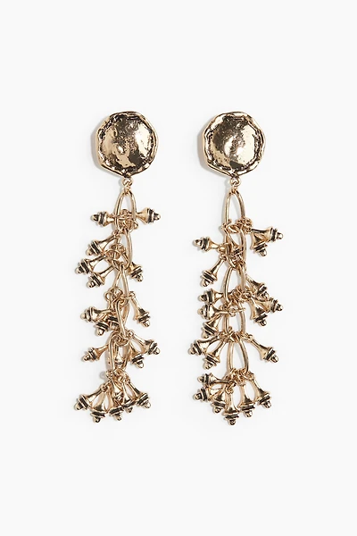 Long Cluster Earrings