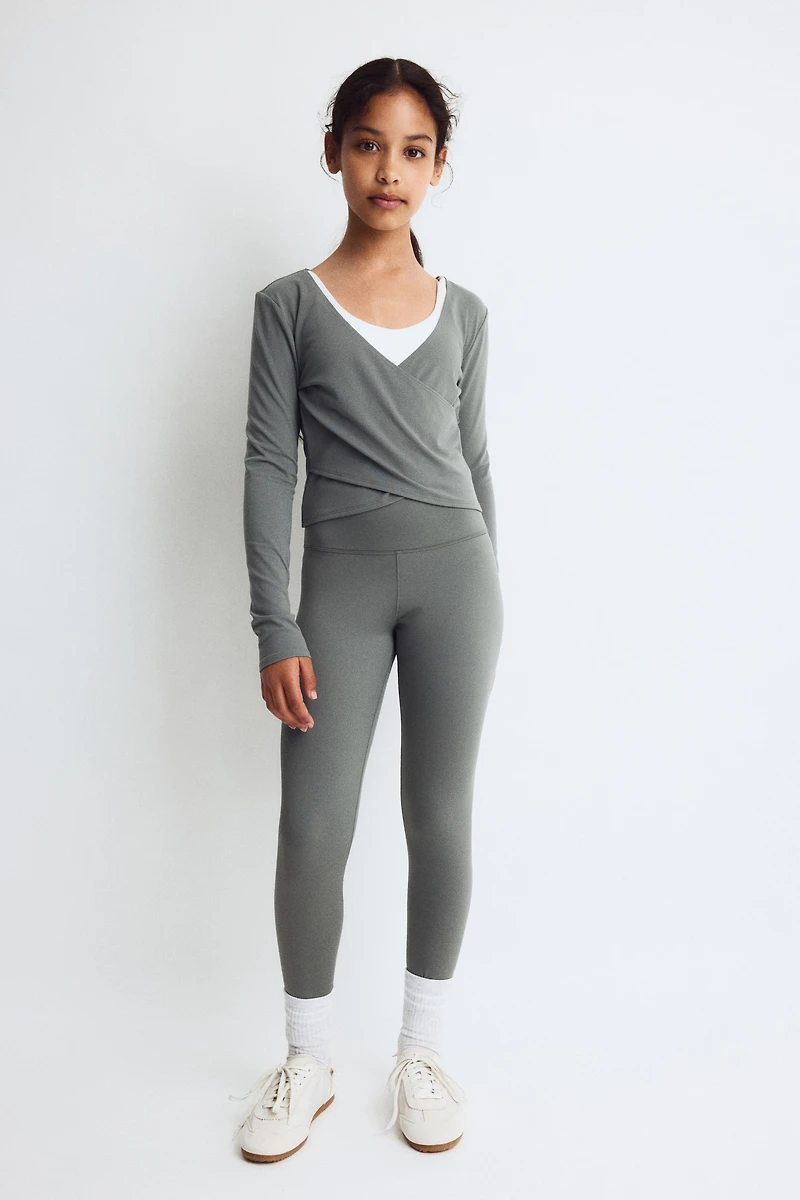 Sports Wrap Top