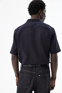 Regular-Fit Linen-Blend Resort Shirt