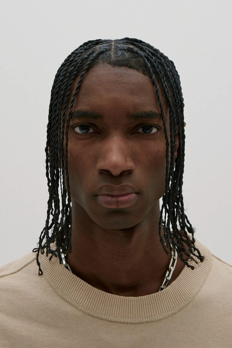 T-shirt délavé Coupe Carrée