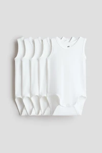 5-pack cotton bodysuits