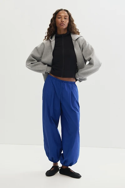 Water-Repellent Balloon-Leg Sports Pants