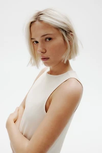 Sleeveless Jersey Dress