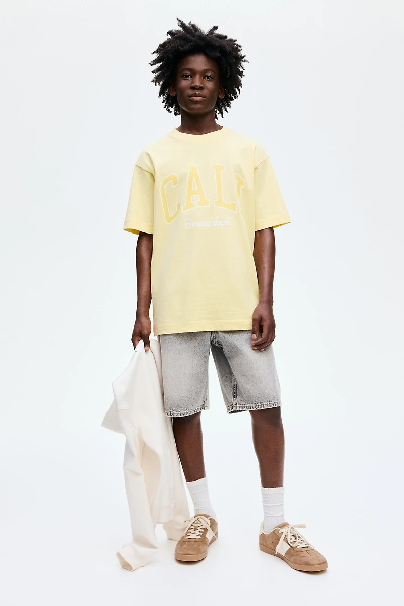 Printed Cotton T-Shirt