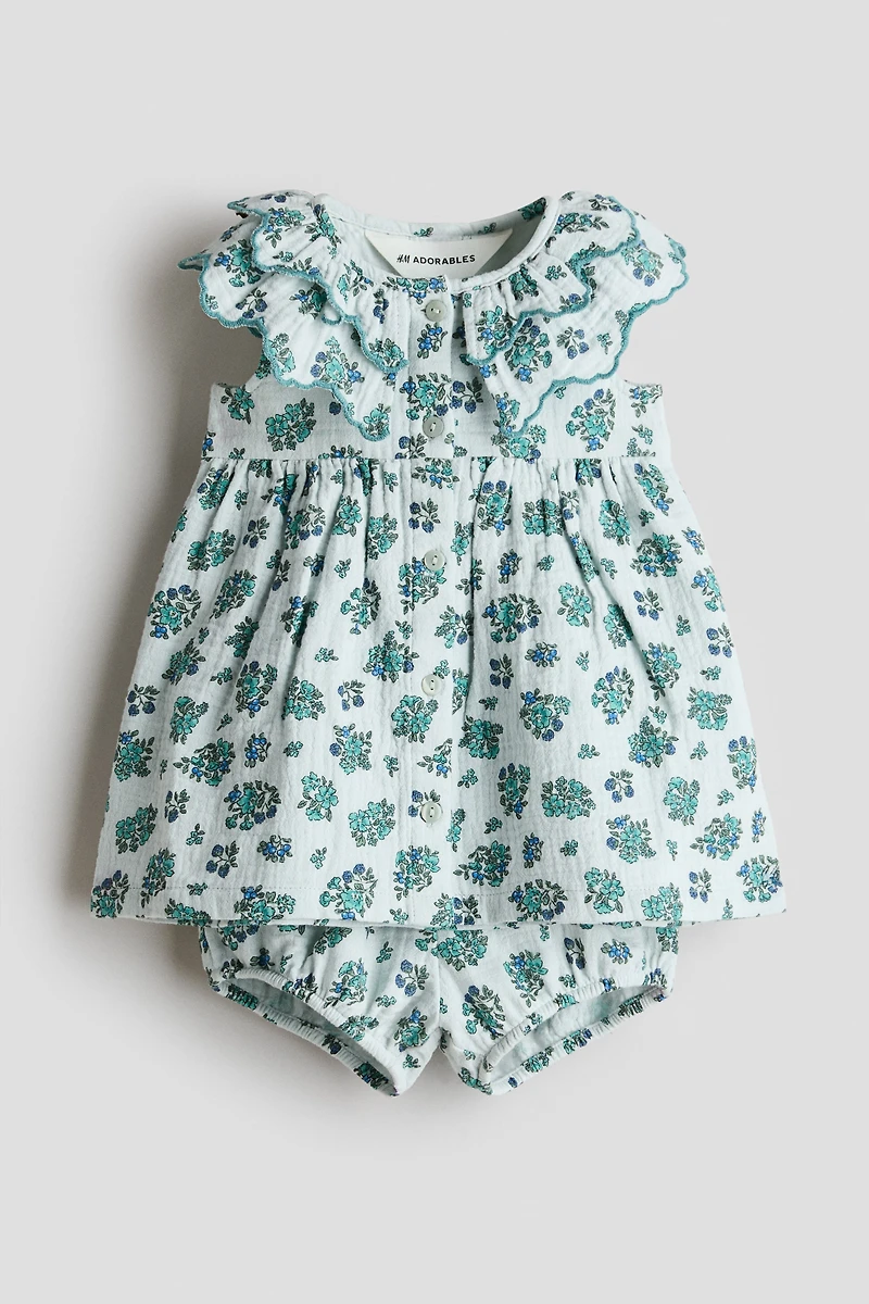 2-Piece Printed Cotton Set