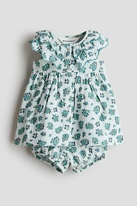 2-Piece Printed Cotton Set