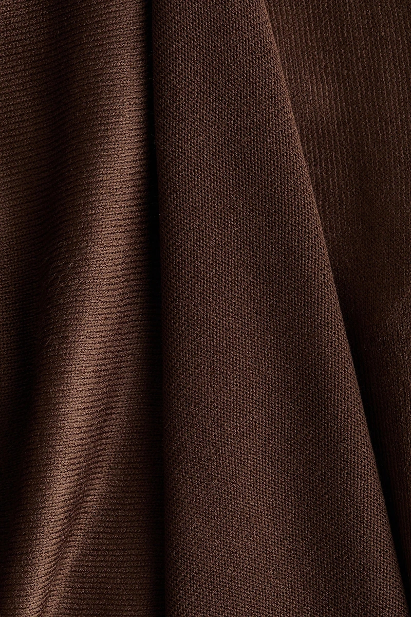 MAMA Scarf-Detail Nursing Sweater