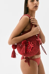 Straw Tote Bag