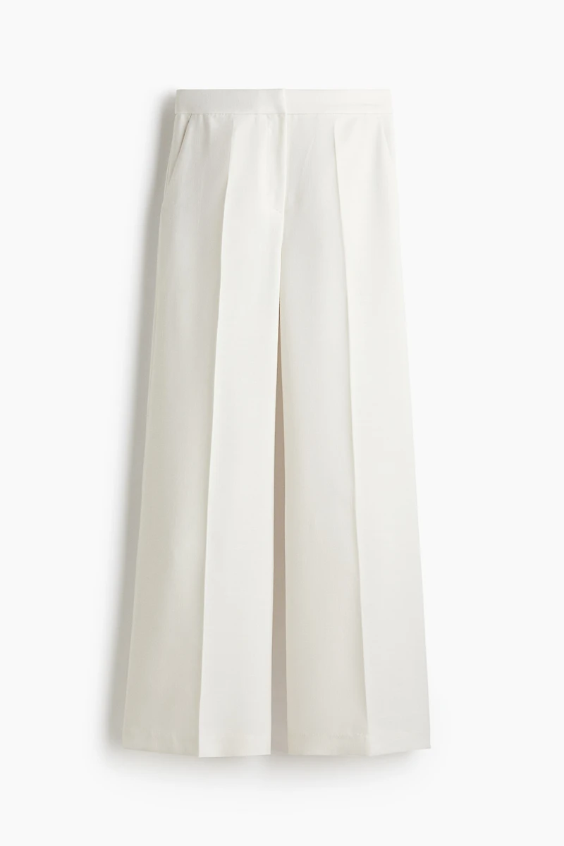 Wide-Leg Dress Pants