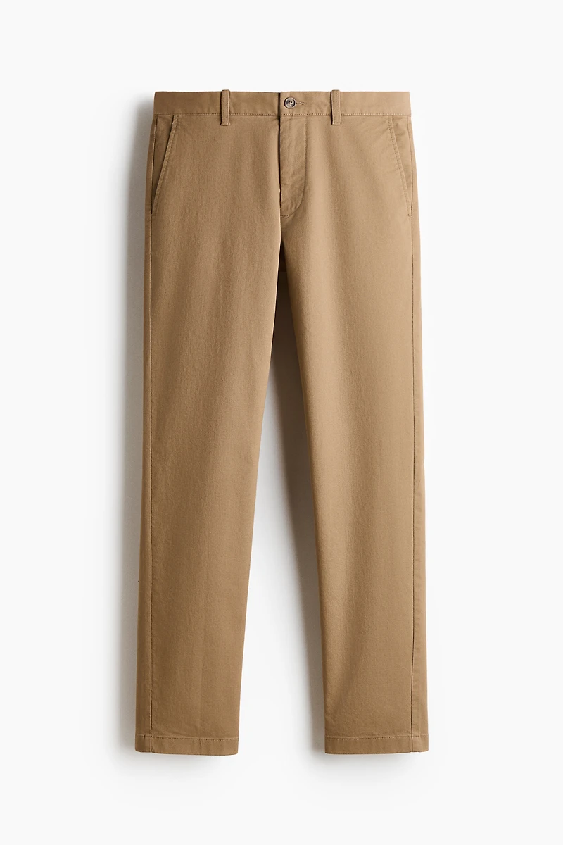 Slim-Fit Cotton Chinos