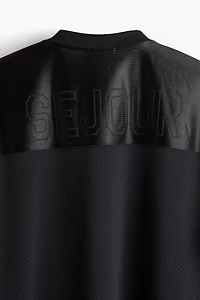 Loose-Fit Printed Sports Shirt with DryMove™