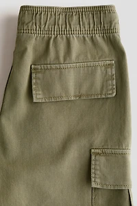 Twill Cargo Shorts