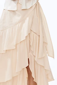 Tiered Wrap Skirt