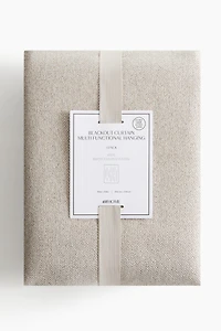 Single-Pack Wide Long Blackout Curtain Panel