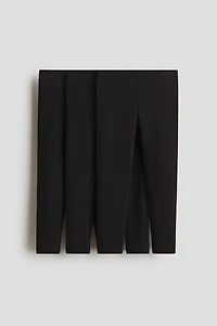 3-pack Brushed-Inside Jersey Leggings