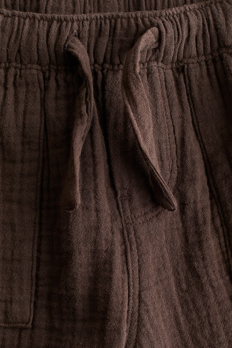 Cotton Muslin Pants