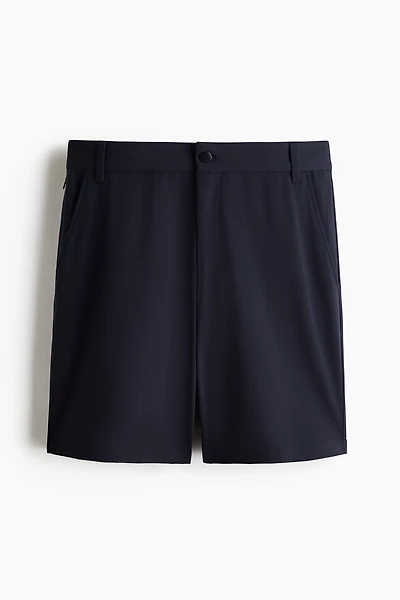 Four-Way Stretch Loose-Fit Chino Shorts