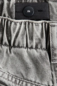 Motif-Detail Loose-Fit Jeans